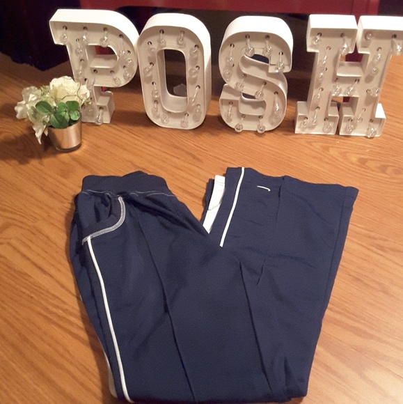Nike Other - 3/$15 Nike sportswear navy white track pants sz M